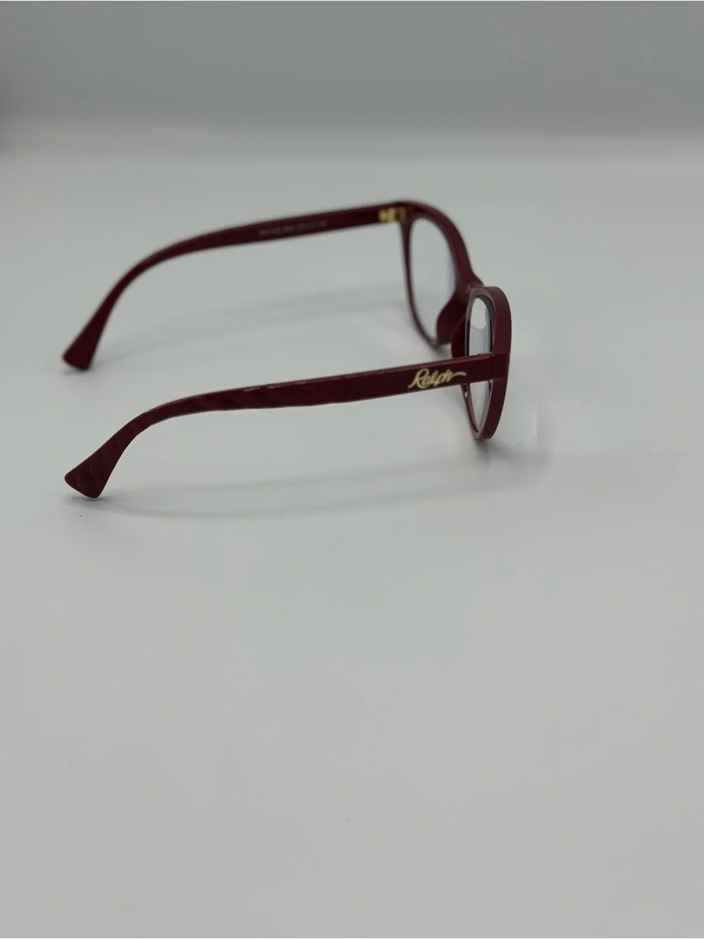 Ralph Lauren Eyeglass Frames + Case - Burgundy/Red - RA7129